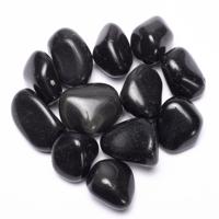 Regenboog Obsidiaan Trommelstenen AA Kwaliteit (± 250 gram - ± 4,5-6 cm) - thumbnail