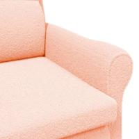 Fauteuil Roze 76 x 94 x 102 cm Stof - thumbnail