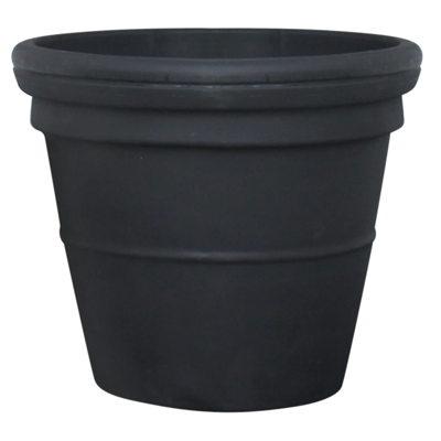 Ronde 500L zwart graniet plantenbak - Prestige Rome - Prestige Ronde 500L zwart graniet plantenbak - Prestige Rome - Prestige