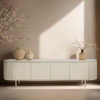 Livingfurn TV-meubel 'Patou' Mangohout, 210cm - thumbnail