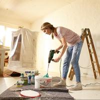 Bosch Groen Klopboormachine UniversalImpact 730 | Incl. Dieptestop en additionele handgreep - 0603313400 - thumbnail