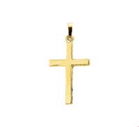 TFT Hanger Geelgoud Kruis - thumbnail