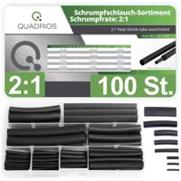 Quadrios 22CA167 Krimpkous assortiment Zwart Krimpverhouding:2:1 1 set(s) - thumbnail