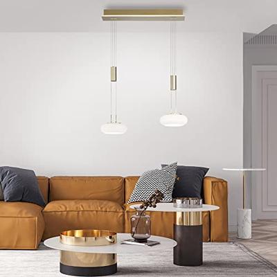 Paul Neuhaus 2-lichts hanglampQ-Etienne messing - 2076-60