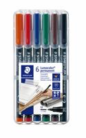 Viltstift staedtler ohp lumo m 317 perm wp6 - thumbnail