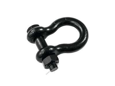 SAFETEX Shackle 22mm bk with Bolt, Mother, Splint