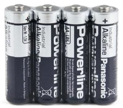 Panasonic Powerline alkaline batterij AA LR6AD4P 1.5V (4st)