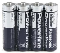 Panasonic Powerline alkaline batterij AA LR6AD4P 1.5V (4st) - thumbnail