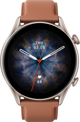 Smartwatch Amazfit GTR 3 Pro Bruin 1,45" 46 mm AMOLED 5 atm
