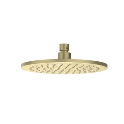 IVY Hoofddouche - medium - 20cm - antikalk nozzels - RVS316 - geborsteld mat goud PVD 6900662 IVY Hoofddouche - medium - 20cm - antikalk nozzels - RVS316 - geborsteld mat goud PVD 6900662