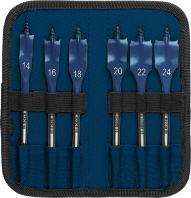 Bosch Accessoires EXPERT Speedborenset Self Cut Speed | 6-delig | 14, 16, 18, 20, 22, 24 mm - 2608902108