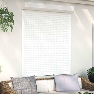 VidaXL Rolluik 120x150 cm aluminium wit