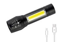 89% korting - Oplaadbare militaire zaklamp 1+1 gratis - thumbnail