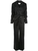 3.1 Phillip Lim long-sleeved jumpsuit - Black - thumbnail