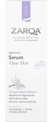 Zarqa Face Sensitve Serum Clear Skin Zarqa Face Sensitve Serum Clear Skin