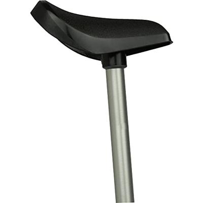 VWP zadel mini/junior bmx m/zadelpen 22.2 pvc zwart