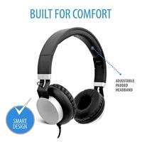 V7 HA601-3EP Premium on-ear stereo hoofdtelefoon 3,5 mm met microfoon - thumbnail