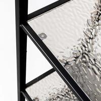 Kare Wandkast Loft Black Bubble 115x195cm - thumbnail