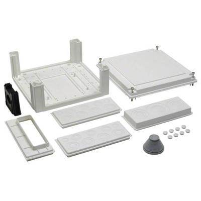 Hager U84LU Hager U84LU kabelaansluitdoos univers 324x307x149 IP54 SKII onder leeg Kabelaansluitdoos Meerdere kleuren 1 stuk(s)