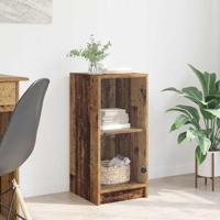 Dressoir Oud hout 35 x 37 x 76 cm Bewerkt hout - thumbnail