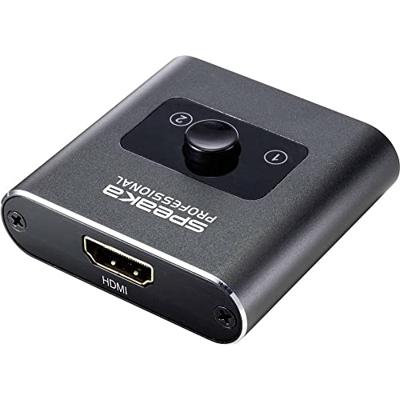 SpeaKa Professional SP-BDS-120 1 + 2 poorten HDMI-switch UHD 4K @ 60 Hz