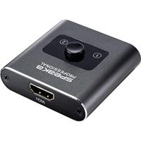 SpeaKa Professional SP-BDS-120 1 + 2 poorten HDMI-switch UHD 4K @ 60 Hz - thumbnail