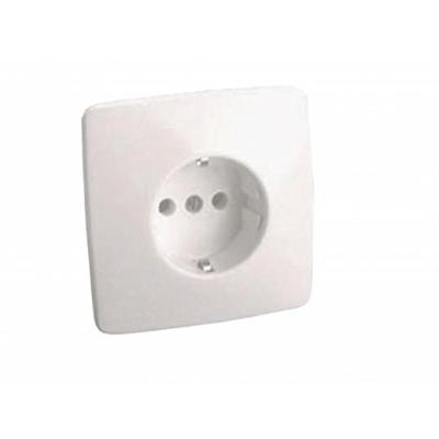 Plug-in basis F-line Wit 16 A Schuko