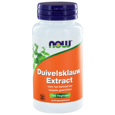 NOW Duivelsklauw Extract Capsules 100st NOW Duivelsklauw Extract Capsules 100st