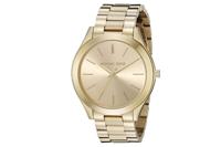 Michael Kors horloge MK3179 Slim Runway Goud - thumbnail