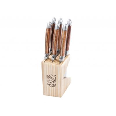 Laguiole Style de Vie Steakmessen Premium Line Wood - 6 stuks