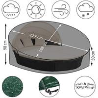 Ligbedhoes Groen 230x180x90/50cm - thumbnail