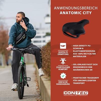 CONTEC zadel "anatomic" ct saddle anatomic 263 x 198mm zone cut