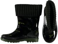XQ Footwear regenlaarzen junior rubber groen maat 25 - thumbnail