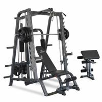 Titanium Strength 160ST | Multipower | Smith Machine | Verstelbare Bank en Scott - thumbnail