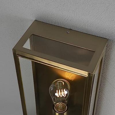 Konstsmide Carpi Messing 7349-800 Buitenlamp (wand) E27 Messing