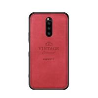 PINWUYO schokbestendige waterdichte volledige dekking TPU + PU doek + anti-shock katoen beschermhoes voor Sony Xperia 1/Xperia XZ4 (rood) - thumbnail