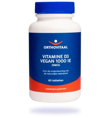 OrthoVitaal Vitamine D3 1000IE vegan 60 Tabletten