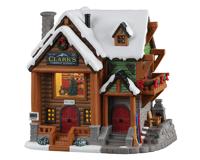 Clark s snowcap retreat b/o led Kersthuisje LEMAX - Lemax - thumbnail