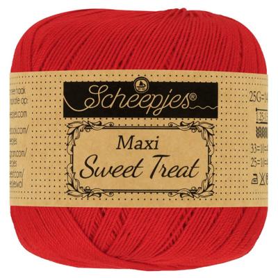 Scheepjes Maxi Sweet Treat - 722 Red - Haakgaren / Breigaren