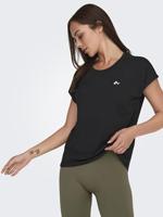 Only Play Aubree T-shirt zwart maat:xs - thumbnail