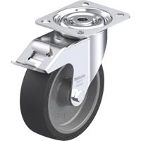 Blickle LI-POSI 125G-FI Zwenkwiel met rem Wieldiameter: 125 mm Draagvermogen (max.): 120 kg 1 stuk(s) - thumbnail