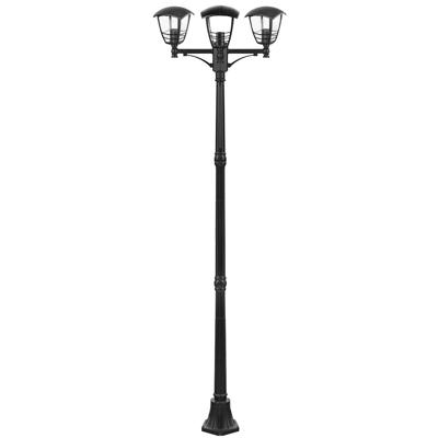 Narmy 7 LED Buitenlamp - Staande Tuinverlichting - Mat Zwart - E27 Fitting