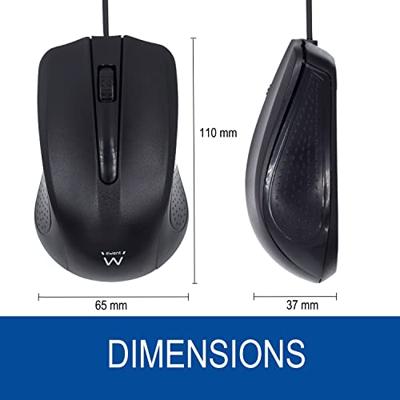 Muis Ewent EW3300 Zwart