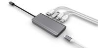 LMP 2995 Video-hub 5-poorts USB-C met HDMI, USB 3.0 en USB-C - ,Space grijs - thumbnail