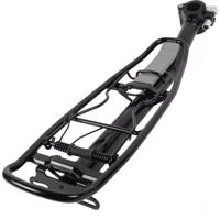 Atran velo achterdrager aan zadelpen active zwart - thumbnail