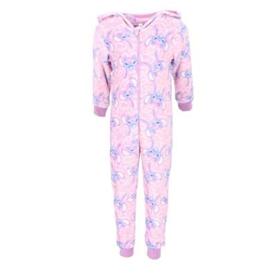 Onesie Lilo & Stitch Roze Maat 110-116 Onesie Lilo & Stitch Roze Maat 110-116