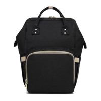 Multi-functionele dubbele schoudertas handtas waterdichte Oxford doek rugzak capaciteit: 16L (zwart) - thumbnail