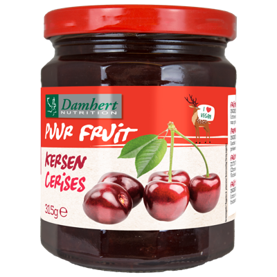Damhert Puur Fruit Confituur Kersen