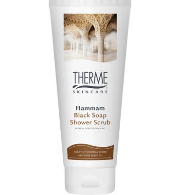 Therme - Shower Scrub Hammam Black Soap - 200ml