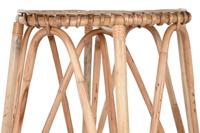 Kruk Home ESPRIT Natuurlijk vlechtwerk 50 X 50 X 86 cm - thumbnail